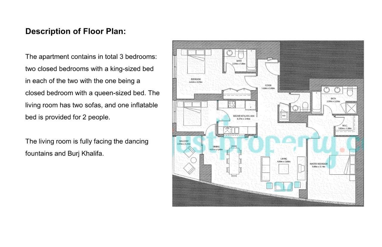 Elite Royal Apartment - Full Burj Khalifa & Fountain View - Premium Dubai Exterior photo